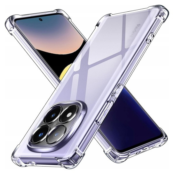 Kryt TopQ Xiaomi Redmi Note 14 Pro+ 5G odolný průhledný 136712