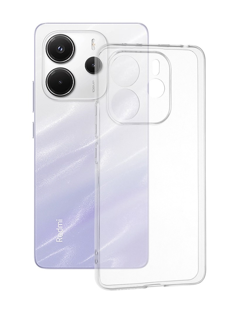 Kryt TopQ Xiaomi Redmi Note 14 1 mm průhledný 136590