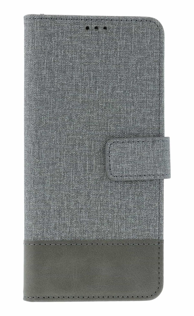 Pouzdro TopQ GOMMA Xiaomi Redmi Note 14 5G knížkové šedé 136352