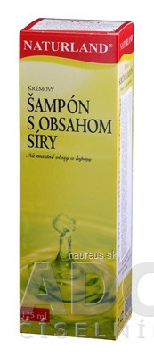 NATURLAND Magyarország Kft. Naturland KRÉMOVÝ ŠAMPON S OBSAHEM SÍRY 1x125 ml 125ml