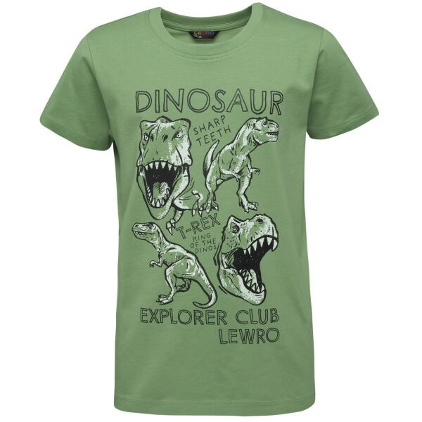 Lewro CAYDN Chlapecké triko, zelená, velikost