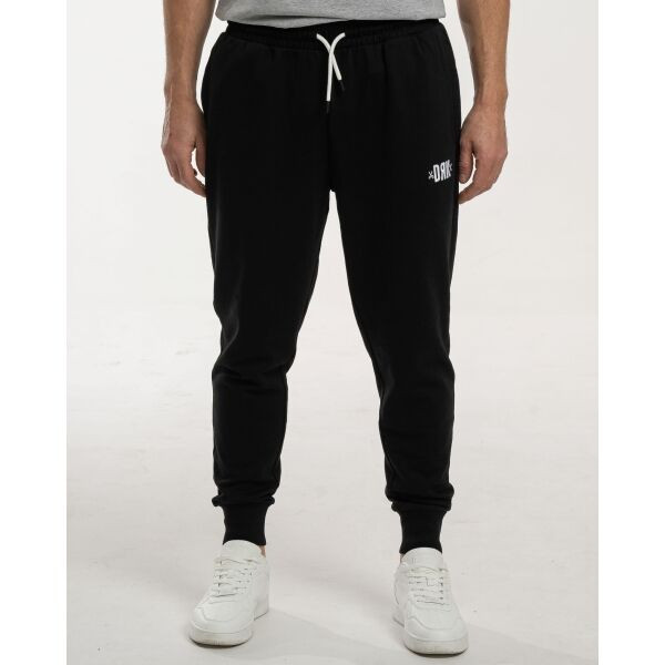 DRK ORLANDO Pánské tepláky, černá, velikost