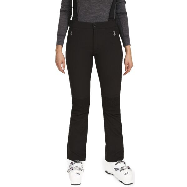 KILPI DIONE Dámské softshellové lyžařské kalhoty, černá, velikost