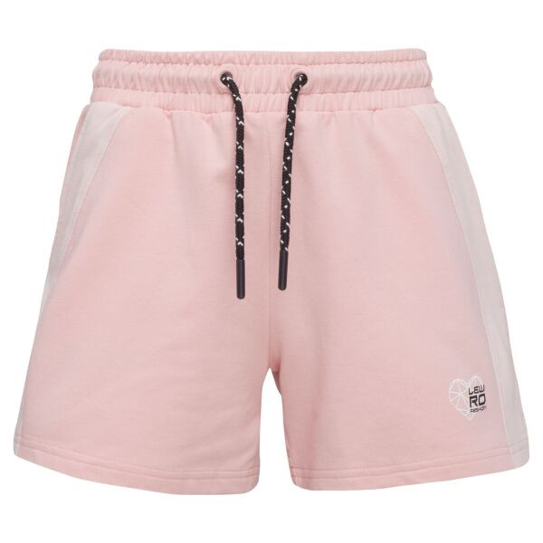 Lewro VIVIETTE Dívčí pohodlné šortky, růžová, velikost