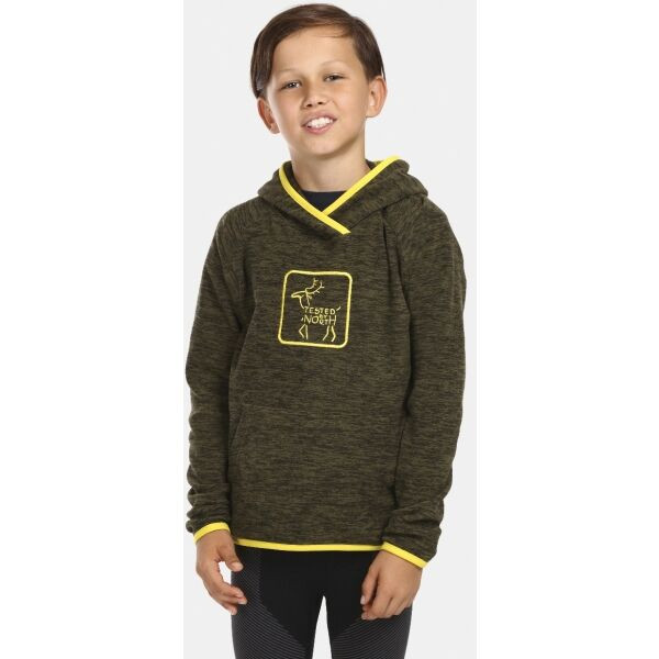 KILPI FLOND Chlapecká mikina, zelená, velikost