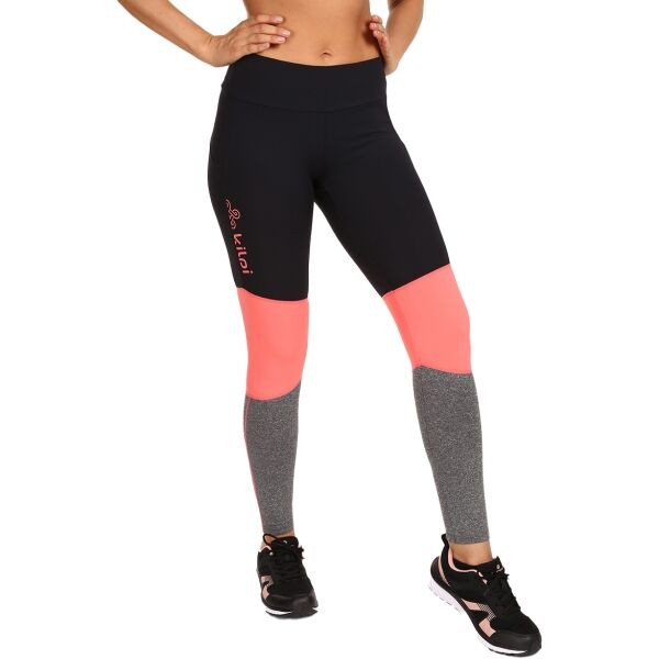 KILPI ALEXO Dámské sportovní legíny, růžová, velikost