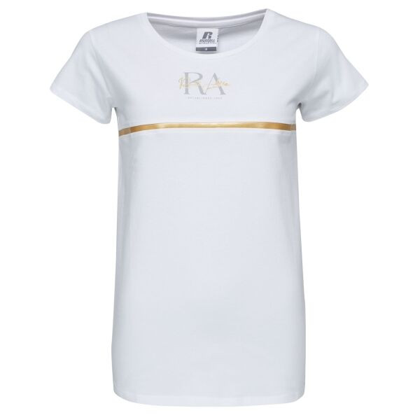 Russell Athletic LG1B Dámské tričko, bílá, velikost
