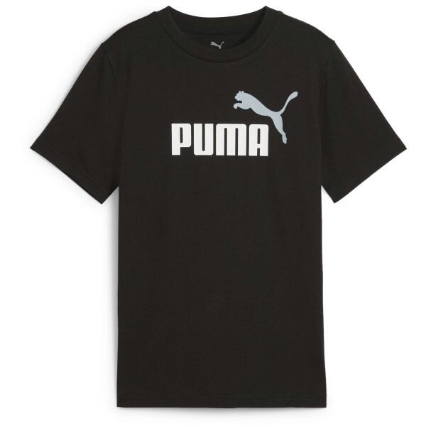 Puma ESSENTIALS 2 COLOR N0.1 LOGO TEE B Chlapecké triko, černá, velikost