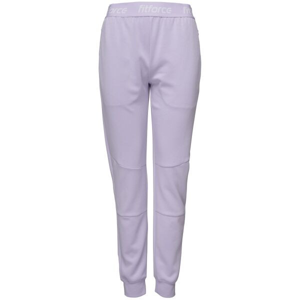 Fitforce JUWIDI Dámské fitness kalhoty, fialová, velikost