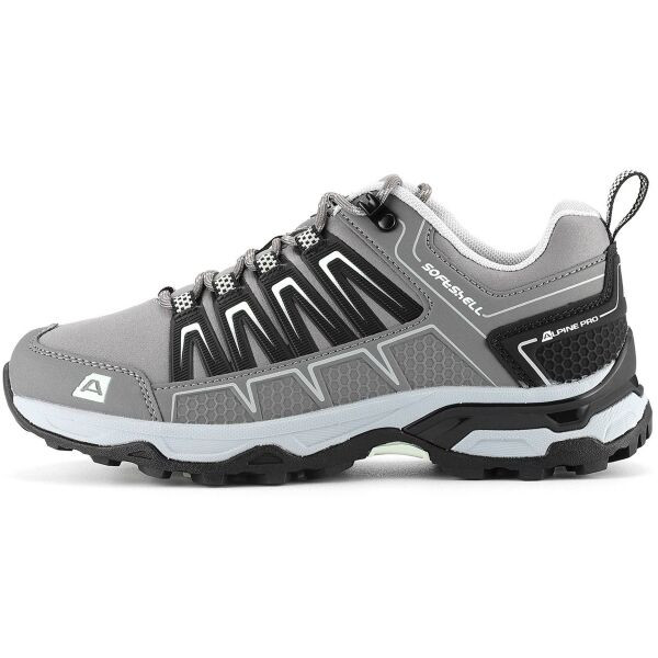 ALPINE PRO NARALE Dámská outdoorová obuv, šedá, velikost