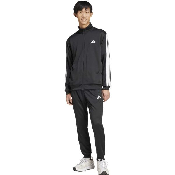 adidas 3-STRIPES TRACKSUIT Pánská tepláková souprava, černá, velikost