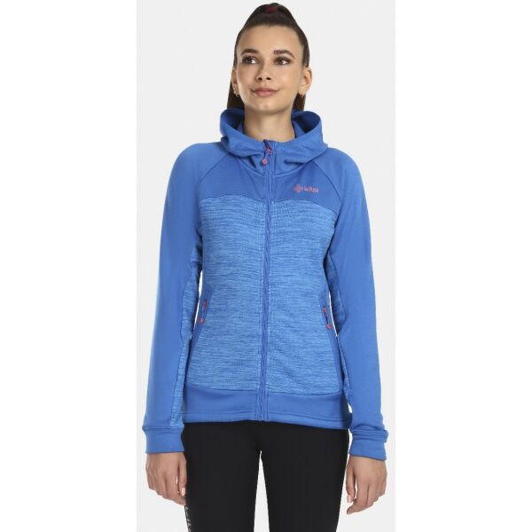 KILPI LAYANA Dámská mikina, modrá, velikost