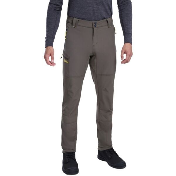 KILPI TIDE Pánské outdoorové kalhoty, zelená, velikost
