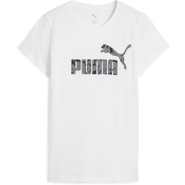Puma ESSENTIALS NATURE TEEE Dámské triko, bílá, velikost