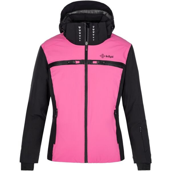 KILPI HATTORI Dámská lyžařská bunda, růžová, velikost