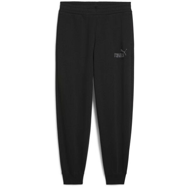 Puma ESSENTIALS NATURE 2.0 CONFORT PANTS Pánské tepláky, černá, velikost