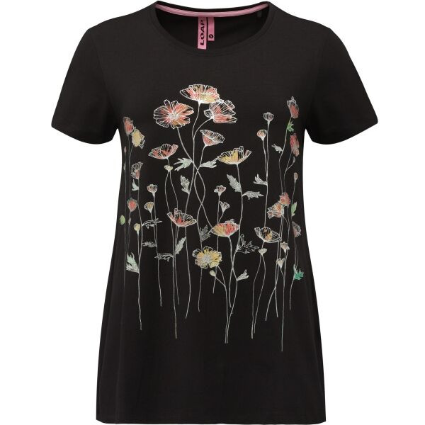 LOAP ABONIE Dámské tričko, černá, velikost