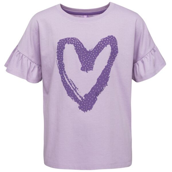 Lewro BABETTE Dívčí triko, fialová, velikost