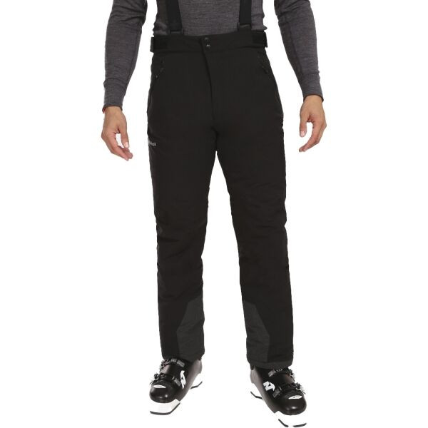 KILPI METHONE Pánské lyžařské kalhoty, černá, velikost