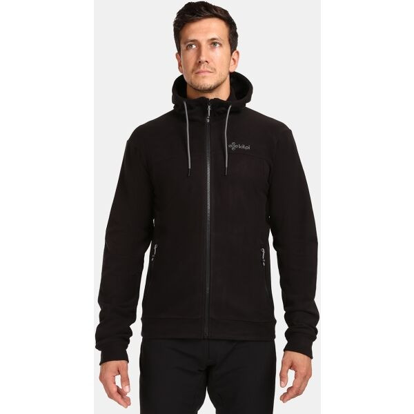 KILPI SIAT Pánská mikina, černá, velikost