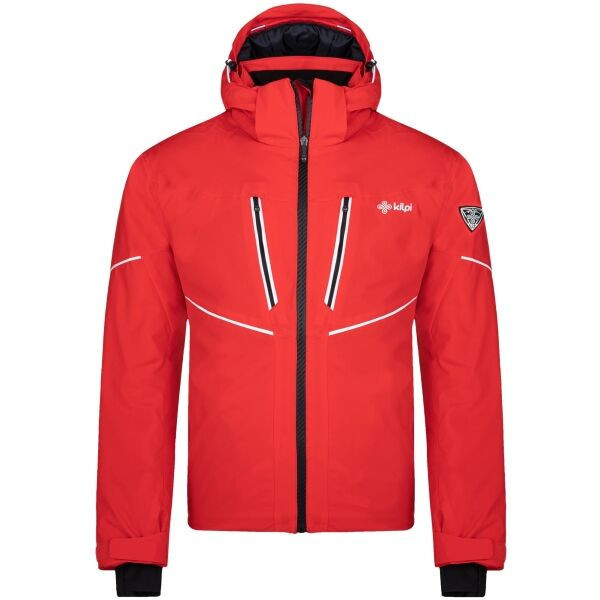 KILPI TONN Pánská lyžařská bunda, červená, velikost