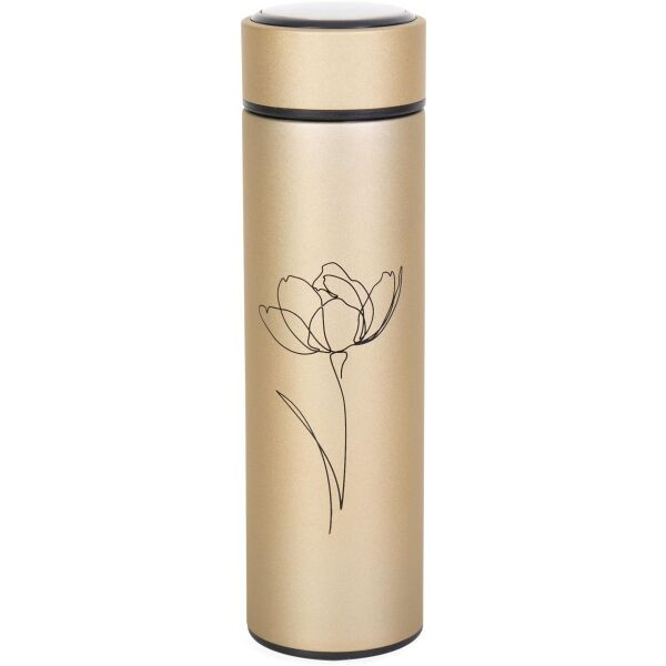 ALBI KVĚTINA Termoláhev, zlatá, velikost
