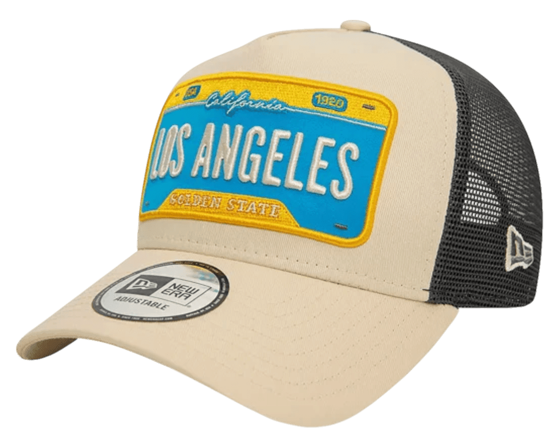 Kšiltovka New Era New Era Los Angeles Plate Trucker Cap