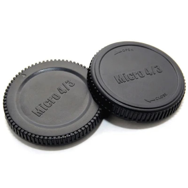 JJC set krytek L-R5 pro Olympus/Panasonic FT 4/3 ( tělo + objektiv)