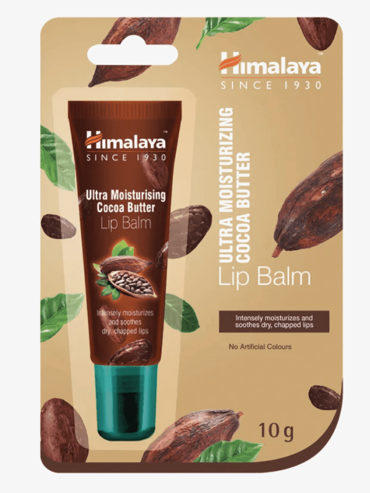 Himalaya Herbals Himalaya Ultra hydratační balzám na rty s kakaovým máslem, 10 g