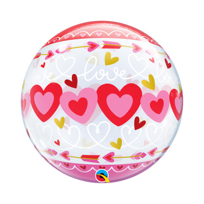 Balónek bublina Láska se srdíčky Albi
