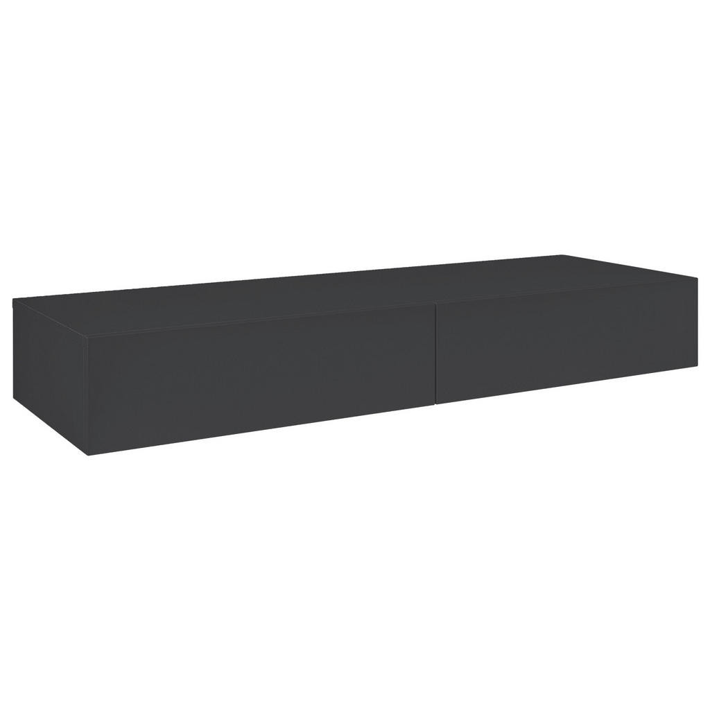 Hom`in TOALETNÍ STOLEK, antracitová, 110/40/16 cm