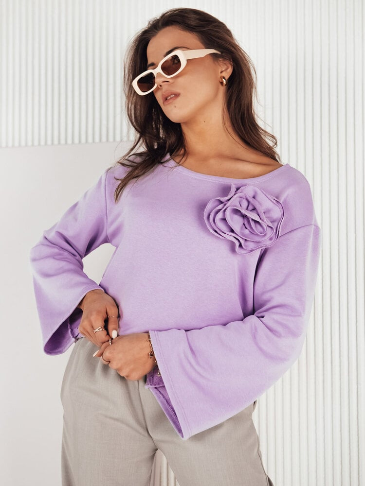 Dámská halenka s dlouhým rukávem ARNES Barva fialová DSTREET