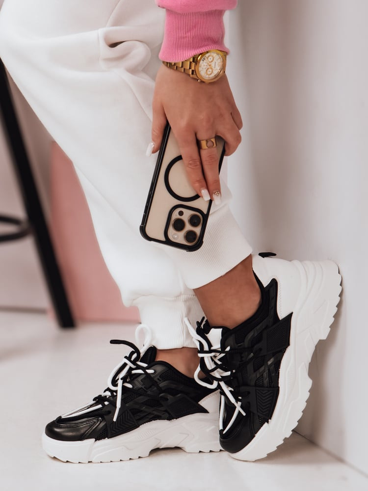 Sneakersy damskie CITYWAY czarne Dstreet