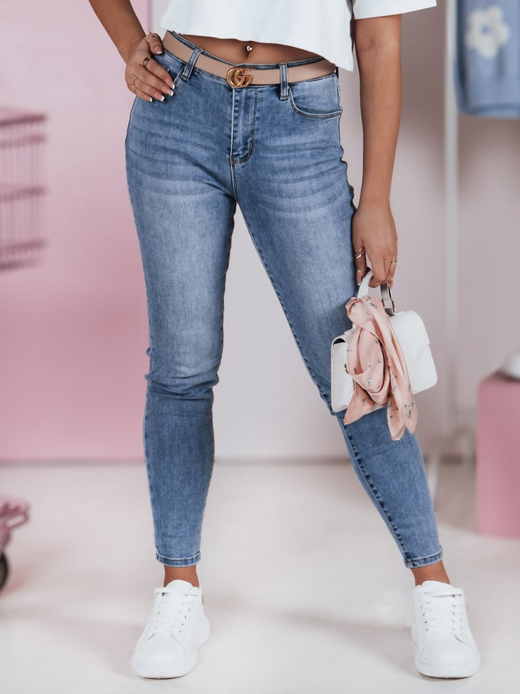 Spodnie damskie jeansowe skinny SKINNTON Dstreet