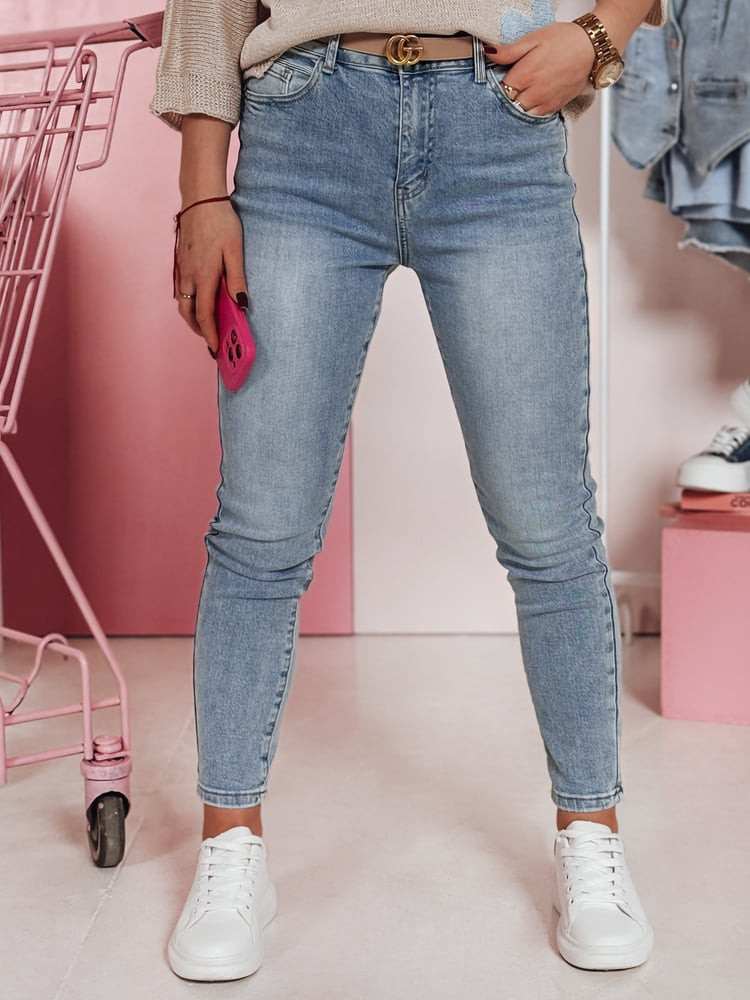 Spodnie damskie jeansowe skinny LIMORE Dstreet