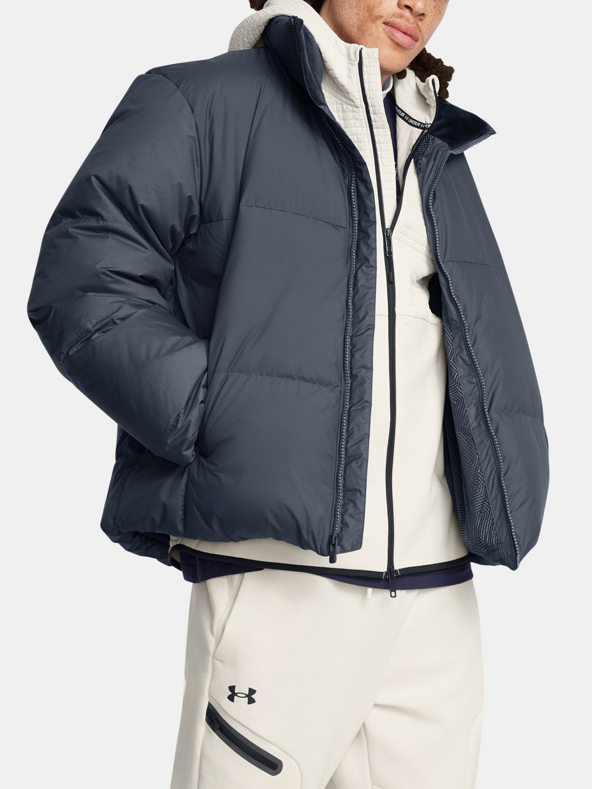 Under Armour Pánská bunda LIMITLESS DOWN PUFFER JACKET - Pánské