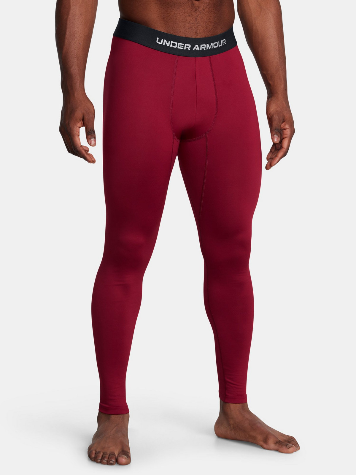 Pánské legíny Under Armour UA CG Elite Leggings-RED - Pánské
