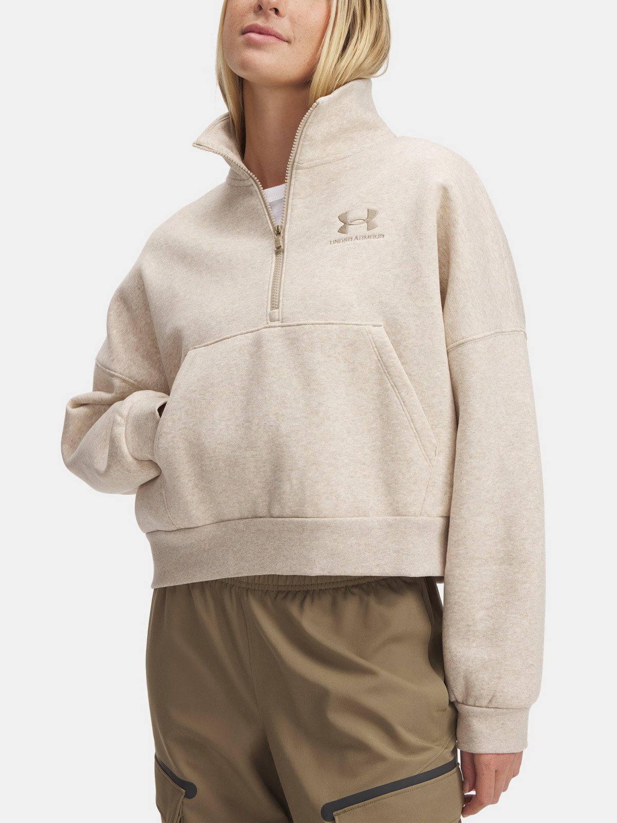 Dámská mikina Under Armour UA Icon Fleece OS HZ - Dámské