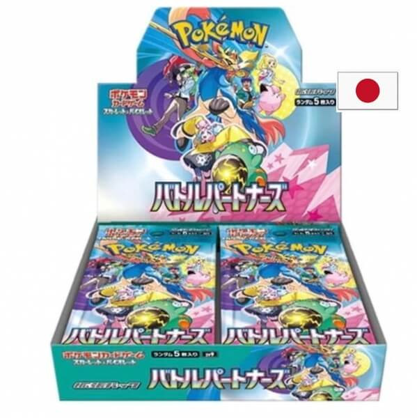 Pokémon Scarlet and Violet Battle Partners Booster Box - japonsky