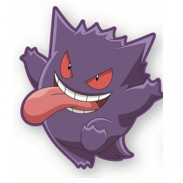 Polštář Pokémon Gengar - 30 cm