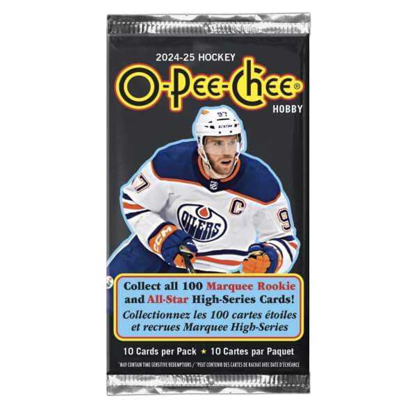 2024-2025 NHL Upper Deck O-Pee-Chee Hobby Balíček - hokejové karty