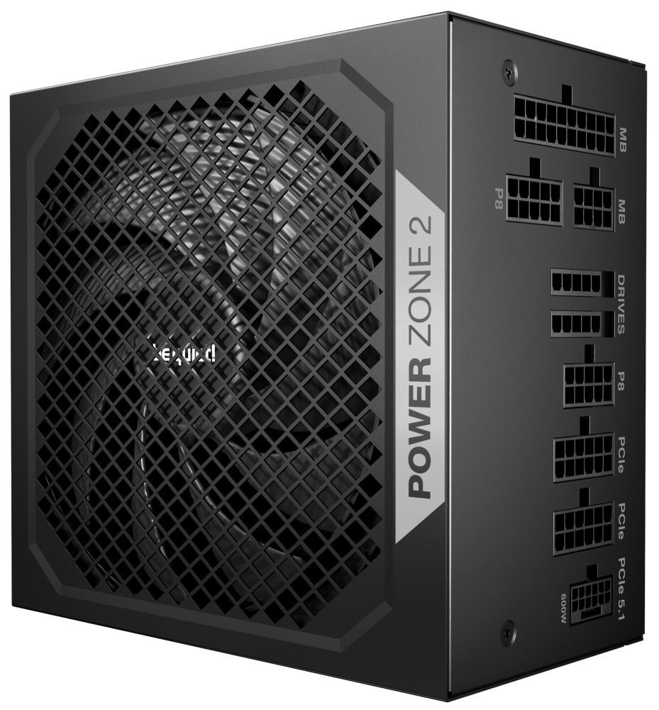 Be quiet! / zdroj POWER ZONE 2 1000W / ATX 3.1 / 140mm fan / částečně pasivní / 80 PLUS Platinum, BP008EU