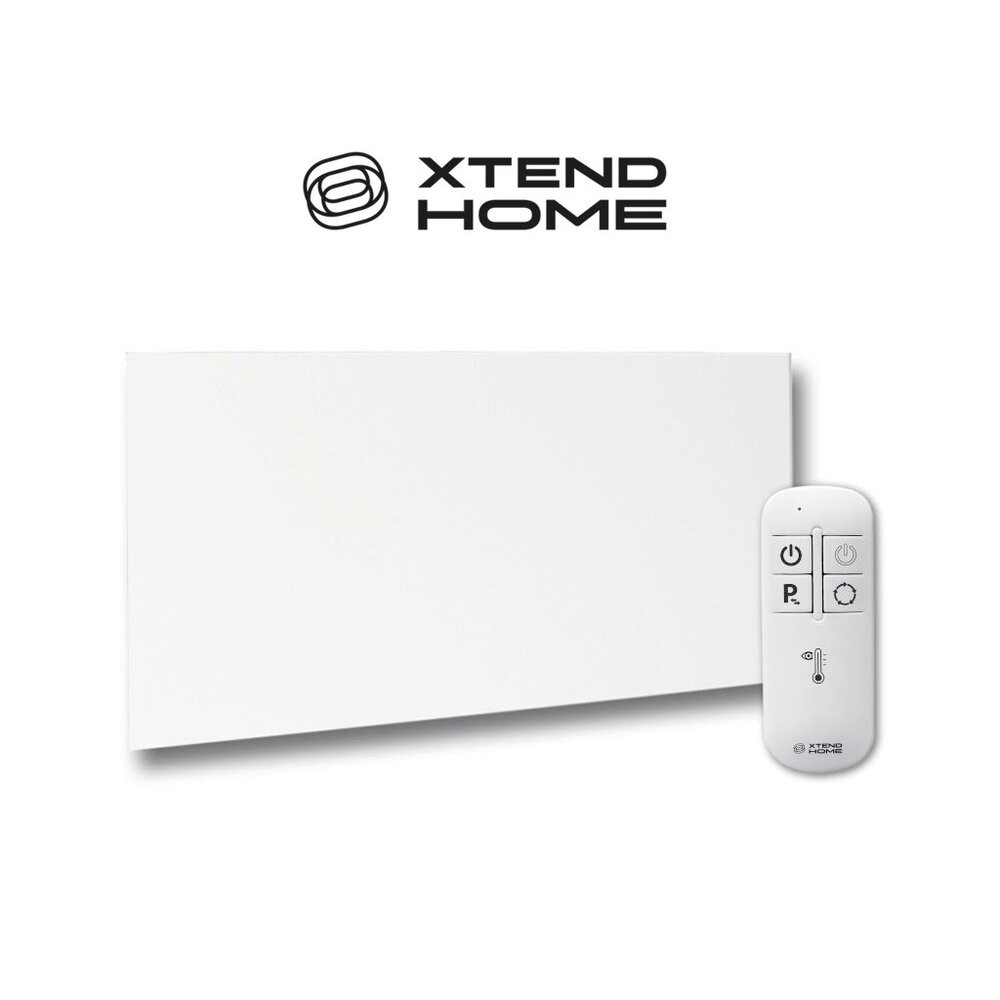 Xtend Home topný infra panel, bezrámový, 420W, 230V, bílý, Wi-Fi, Tuya