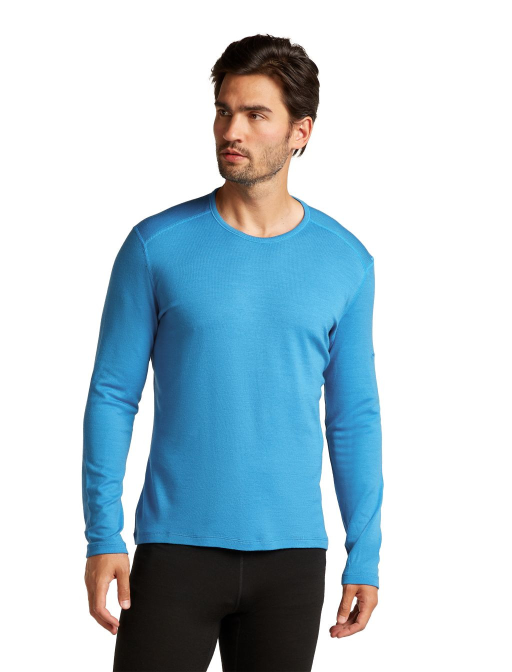 ICEBREAKER Mens 260 Tech LS Crewe, Arctic (vzorek) velikost: M
