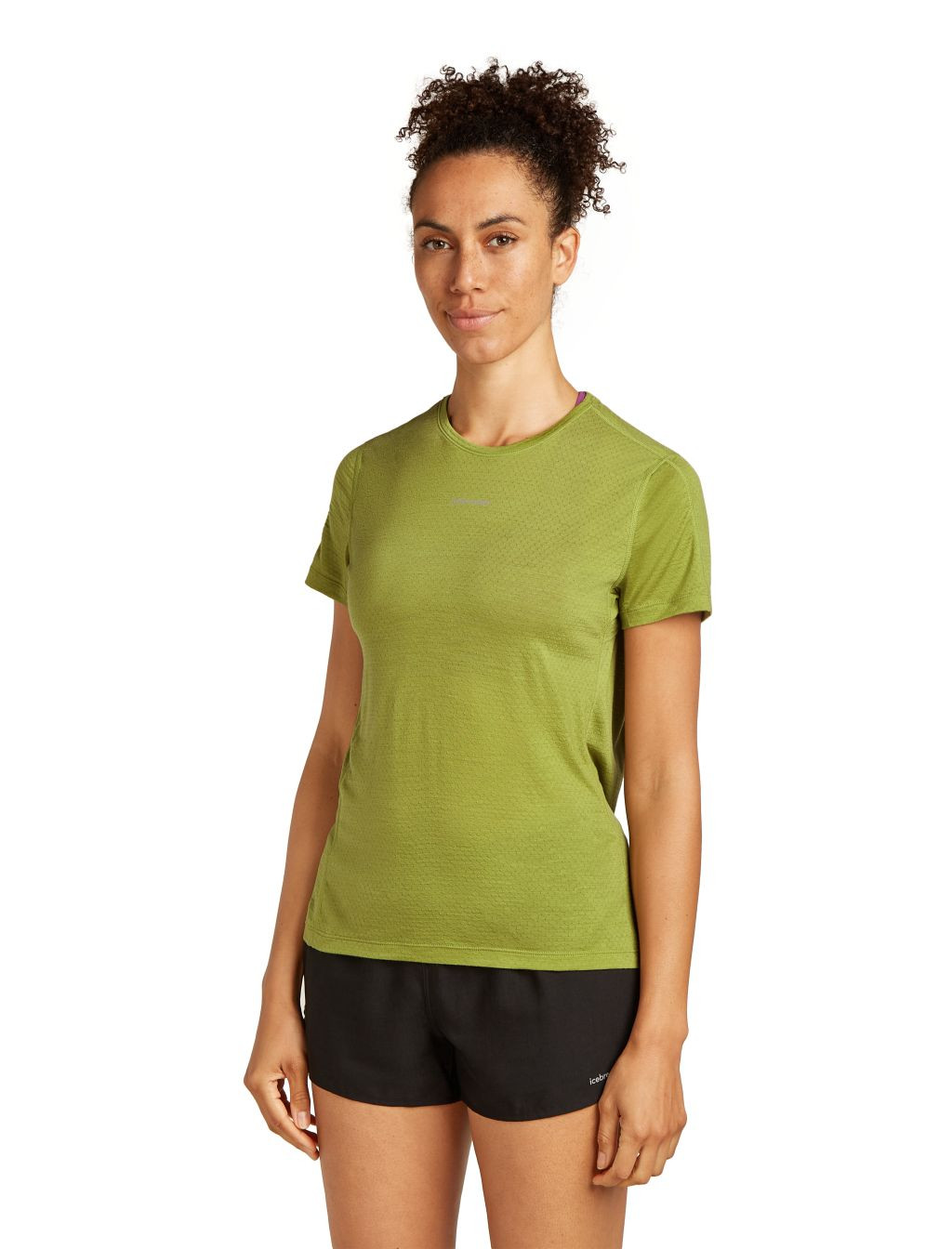 ICEBREAKER W 125 Cool-Lite Speed SS Tee, Olive velikost: L