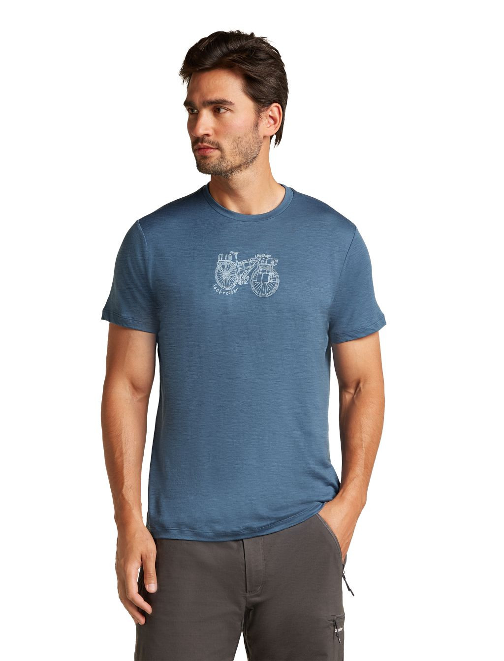 ICEBREAKER M 150 Tech Lite SS Tee Adventure Rid, Dawn velikost: L