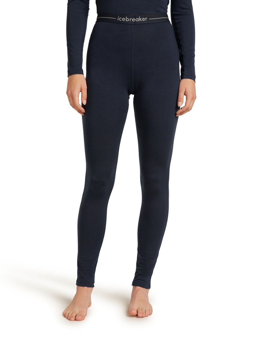 ICEBREAKER Wmns Mer Core Midweight Leggings, Midnight Navy (vzorek) velikost: S