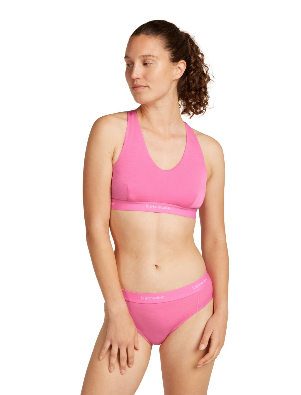 ICEBREAKER W 125 Cool-Lite Sprite Racerback Bra, Pop velikost: L
