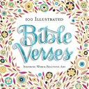 100 Illustrated Bible Verses: Inspiring Words. Beautiful Art. -  (Workman Publishing)(Paperback)