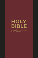 NIV Pocket Black Bonded Leather Bible with Zip -  (Version New International)(Paperback / softback)